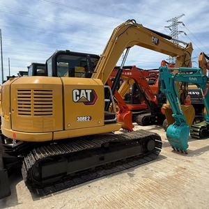 Excavadora de cadenas Caterpillar usada de 8 toneladas, modelo 2022, 308 208E2 306, con capacidad de cazo de 0.31m, en venta. Producto de alta calidad. - Product Image 1
