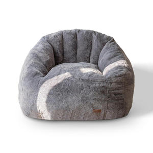 सुपर नरम आधुनिक बीन बैग कुर्सी किशोर वयस्कों कॉर्डरॉय कपड़े आलसी सोफे हैंडल धोने योग्य बीन सोफा बिस्तर सुविधा - Product Image 2