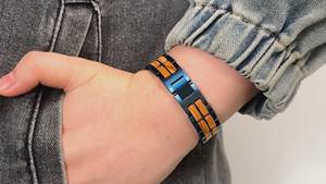 Offre Spéciale Logo gravé personnalisé Bracelet en bois naturel Bandlet en bois - Product Image 6