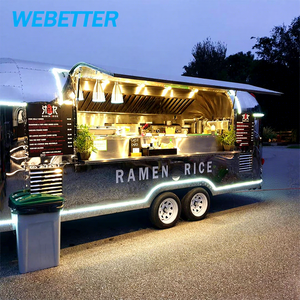 Remolques de Comida Móviles WEBETTER WVTA y NSF, Totalmente Equipados, Remorque Foodtruck, Camiones de Comida Rápida con Cocina Completa - Product Image 5