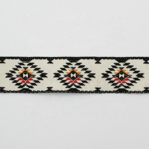Tùy Chỉnh 1.5 Inch Dân Tộc Polyester Bông <span class=keywords><strong>Jacquard</strong></span> Trims Cho Quần Áo Nhà Dệt May - Product Image 3