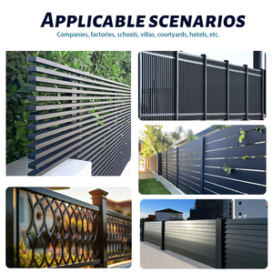 Chất lượng cao ngoài trời hàng rào <span class=keywords><strong>Panels</strong></span> hiện đại xây dựng vườn trang trại hàng rào chống cháy với <span class=keywords><strong>trellis</strong></span> cho biệt thự đường lái xe sử dụng - Product Image 2