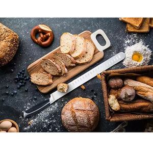 Nuevo cuchillo de tallado profesional de acero de alto carbono cuchillo rebanador de jamón de 12 pulgadas cuchillo de pan largo - Product Image 4