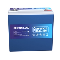 Paket Baterai Lifepo4 12.8v 20ah dengan Logo Kustom, Fungsi Pemanas Bluetooth, Baterai Lithium 12volt 7ah 12ah 20ah 30ah 50ah