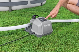 Para <span class=keywords><strong>Bestway</strong></span> 2025 recién llegado 58773, Clorador de <span class=keywords><strong>piscina</strong></span> de plástico duradero, Robot de limpieza superior, herramientas de limpieza de piscinas - Product Image 2