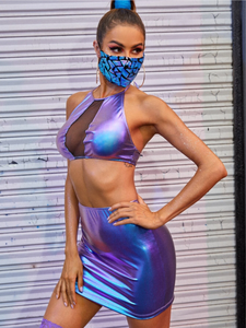 Wholesale Plus <strong>Size</strong> Bodysuit Women Open Mesh Pu Underwear Sexy Lingerie - Product Image 6