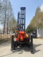 Pneu Hydraulique Forage Forage Rig Machine Remorque Tracteur Camion Monté Eau Puits Forage Prix À Vendre