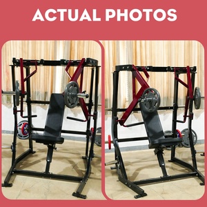 Macchina Professionale di Alta Qualità con Carico a Piastre, Pressa per <span class=keywords><strong>Pettorali</strong></span> Inclinata da Seduti, Attrezzatura per Palestra e Fitness - Product Image 4