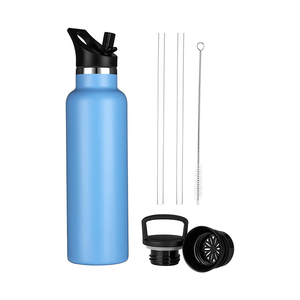 <span class=keywords><strong>Botella</strong></span> de Agua <span class=keywords><strong>Isotérmica</strong></span> de Acero Inoxidable de 750 ml, a Prueba de Fugas, Doble Aislamiento, Libre de BPA, con Asa, Aislamiento Térmico de 6 a 12 Horas - Product Image 4