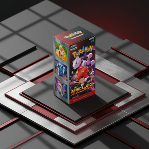 Boîte de rappel Team Rocket Scarlet & Violet Glory complète, scellée coréenne, 20 paquets, jeu de société, cadeau, fête d'anniversaire, modèle DW00006 - Product Image 2