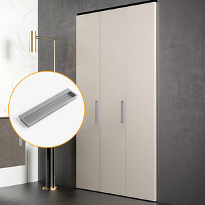 주방 수납장, 서랍장, 침실, 야외 창고, 빌라용 심플 메탈 슬라이딩 도어 알루미늄 매립형 손잡이 - Product Image 5