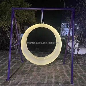 <span class=keywords><strong>Columpio</strong></span> luminoso de celebridad de Internet para patio exterior, mecedora colgante de Luna Solar para adultos y niños, <span class=keywords><strong>Columpio</strong></span> de <span class=keywords><strong>amor</strong></span> Doble - Product Image 2