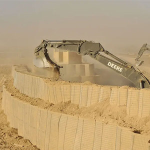 Zincato saldato difensivo barriera contro le inondazioni muro di difesa sacchi di sabbia <span class=keywords><strong>bastione</strong></span> - Product Image 5