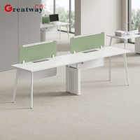 Bureau d'écriture Greatway YAT-WTC-A2 ergonomique, silencieux, anti-vibrations, avec structure stable, blanc, table de bureau de luxe