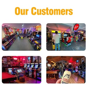 Chất lượng cao 681 trong 1 retro thẳng đứng Arcade máy 2 người chơi nỗi nhớ video Arcade trò chơi cổ điển đứng lên người đàn ông hang động Arcade - Product Image 4