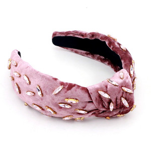 عصابة شعر نسائية فريدة من نوعها من الزركون المحبوك يدويًا من اللؤلؤ الكريستالي برباط شعر بوهيمي فاخر مصمم على الموضة للحلم - Product Image 1