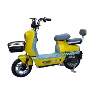 48V 12A Lead-Acid Battery Electric Scooter and <b>Bicycle</b> 350W Smart Digital City Bike for Adults Steel <b>Frame</b> Ebike - Product Image 5