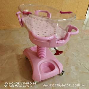 Cuna transparente inclinable para bebés con cesta de almacenamiento para recién nacidos, uso doméstico y hospitalario, 890x520x824mm, material ABS - Product Image 5