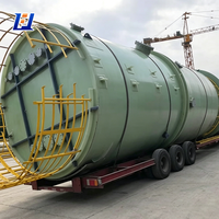 Tanque Agitador de Fibra de Vidrio GFRP FRP para Fluidos Ácidos, Alcalinos y Corrosivos FT-AT1