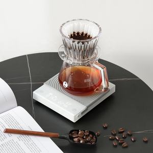 Tragbare Digitalwaage Timemore <span class=keywords><strong>Black</strong></span> Mirror Basic 2 Weiße Elektronische Küchenwaage - Product Image 6