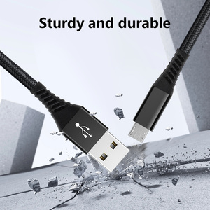 5V <span class=keywords><strong>Kabel</strong></span> linea dati treccia 2.4 una ricarica rapida Cabo Cabos <span class=keywords><strong>USB</strong></span> per tipo <span class=keywords><strong>C</strong></span> Cargador Para Celular conduce cavo <span class=keywords><strong>USB</strong></span> telefono - Product Image 5