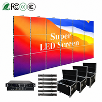 Pantalla LED Portátil para Exteriores DDW 4K HDR10+ IP65 Resistente al Agua para Eventos Deportivos, Transmisión en Vivo de Fútbol, Pantalla de Pared para Escenarios