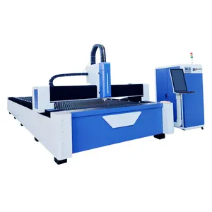 Koolstofstaal Laser Machine 2000W Enkele Tafel Vezel Snijmachine