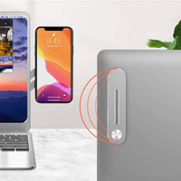 Support d'extension multifonctionnel pour ordinateur portable en alliage d'aluminium KSentry KS-T5, support magnétique pour téléphone portable, ordinateur portable portable