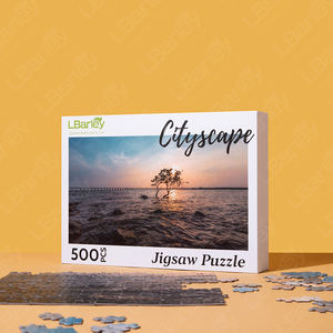 500ปริศนาจิ๊กซอว์สำหรับผู้ใหญ่1000ชิ้นพิมพ์ลายตามสั่งพร้อมกล่องปริศนาจิ๊กซอว์ - Product Image 6