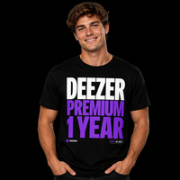 Deezer 1 mois, Musique Premium, Abonnement Deezer, Hifi, Écoute hors ligne