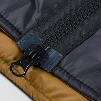 Blouson Bomber Léger Personnalisé avec Logo d'Usine OEM, Sans Manches, Col Montant Fin, Logo Frontal, Décontracté Printemps, Imperméable et Coupe-Vent