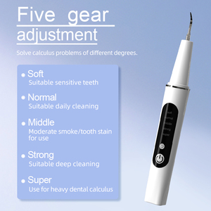 XBH nuovo pulitore denti 800mAh 5 modalità sbiancamento dei denti a ultrasuoni kit di lavaggio dei denti per il calcolo del tartaro rimuovere Scaler dentale per animali domestici - Product Image 4
