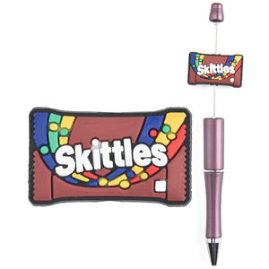 Snacks y Dulces Populares: Skittles, Milkyway, <span class=keywords><strong>Snickers</strong></span>, Swedish Fish, KitKat, Reese, Nerds, Focal Beads para la Creación de Bolígrafos y Llaveros - Product Image 2