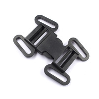 Boucle de remplacement pour poussette, ceinture de sécurité en plastique, harnais 5 points, boucle à dégagement rapide 3 voies pour poussette et chaise haute