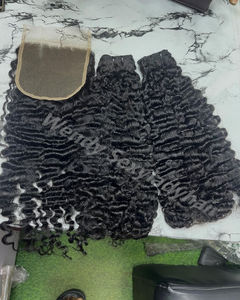 Ciocche di Capelli Grezzi Vietnamiti Lisci Naturali Neri da <span class=keywords><strong>10</strong></span> a 40 Pollici, Capelli Umani Vergini di Grado 15A - Product Image 6
