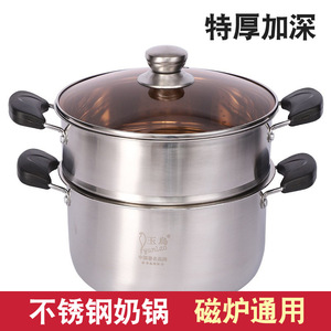 Stainless Steel Mini Saucepan With Lid 1.5L For Milk Heating And Cooking - Product Image 5