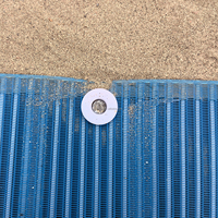 Alfombra de Playa Portátil y Accesible de 3.6 mm de Grosor, 100% Poliéster, Resistente a los Rayos UV y a la Intemperie, para Uso en Hoteles, Caminos de Playa y con Sillas de Ruedas