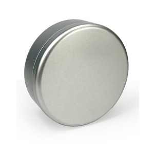 Ready Stock Round Food‑Safe Tinplate <b>Box</b> Matte Metallic Surface <b>Metal</b> Packaging Container For Food Candle Wax - Product Image 5