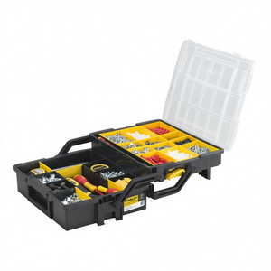 Organizador Stanley Sort Master multinivel de 18 pulgadas con compartimentos para almacenamiento de herramientas y ferretería - Product Image 2