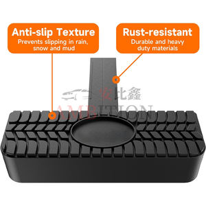 AMBITION Arka Tampon Koruyucu Çeki Demiri Basamağı Kaymaz Römork Çekme Aparatı SUV Pikap Arka Koruma - Product Image 3