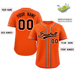 Maillot de baseball à manches courtes personnalisé pour hommes impression numérique respirante et grande taille sur des t-shirts vierges - Product Image 2