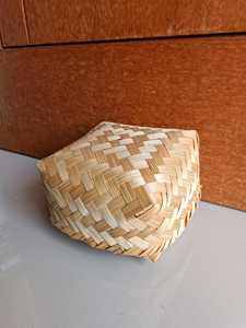 Woven Bamboo Sticky <b>Rice</b> Box Multifunctional Storage <b>Container</b> Natural Handmade Kitchen Organizer Vietnam Supplier Manufacturer - Product Image 3