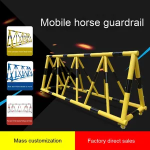 Steel and Metal Mobile <strong>Barrier</strong> Anti-Collision Roadblock for School and Municipal <strong>Traffic</strong> Isolation Unit Road Block Promotion - Product Image 6