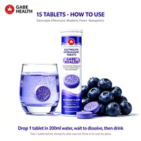 Comprimés effervescents électrolytiques en gros 5 en 1 Vitamine C Sodium Hydratation Énergie Sportive Récupération Antioxydant OEM