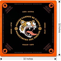 Tapis de Mahjong à Quatre Joueurs avec Marquage Directionnel, Taille et Logo Personnalisables, Portable, Durable, Résistant à l'Eau, Vente en Gros Usine