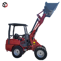 Mini-chargeuse frontale H180 CE EPA Euro5 avec moteur Yanmar, boîte de vitesses, charge nominale de 600 kg, capacité de la benne de 0,45 m³ pour utilisation agricole