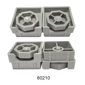 Có thể điều chỉnh san lấp mặt bằng <span class=keywords><strong>feet</strong></span> với ống vuông chèn vít Ống chèn 80210 - Product Image 6