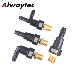 ID6 ID8 ID9 ID10 9.89mm SAE10燃料ラインクイックカップリング燃料ホースコネクタシリーズナイロン燃料ラインラバーホースカプラー - Product Image 6