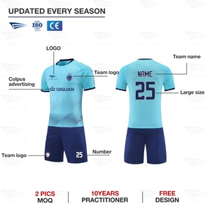 Maillot de football personnalisé pour homme, respirant, imprimé, à manches courtes, taille XL, ensemble de survêtement – Vente chaude - Product Image 3