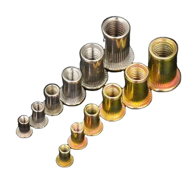 fastener factory sale titanium rivet nut m4 m6 m5 screw jack nut rivet nuts with traveling